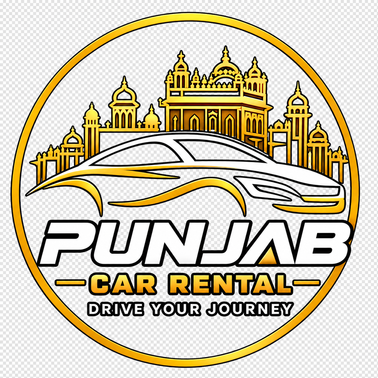 Punjab Car Rental Logo – Premium Car Rental Service in Punjab